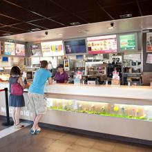 Intérieur de Mcdonalds Lamballe